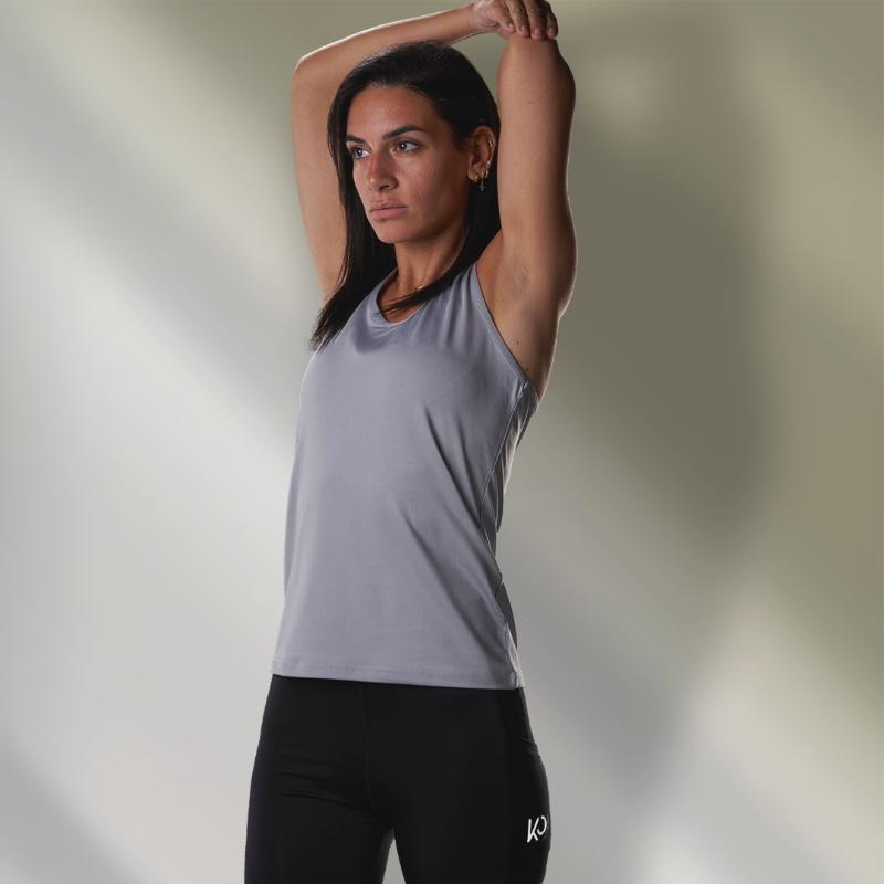 Air Tank Sleeveless Shirt - Light Grey