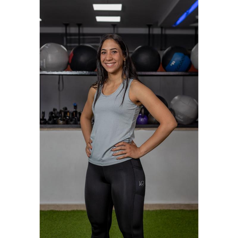 Air Tank Sleeveless Shirt - Light Grey