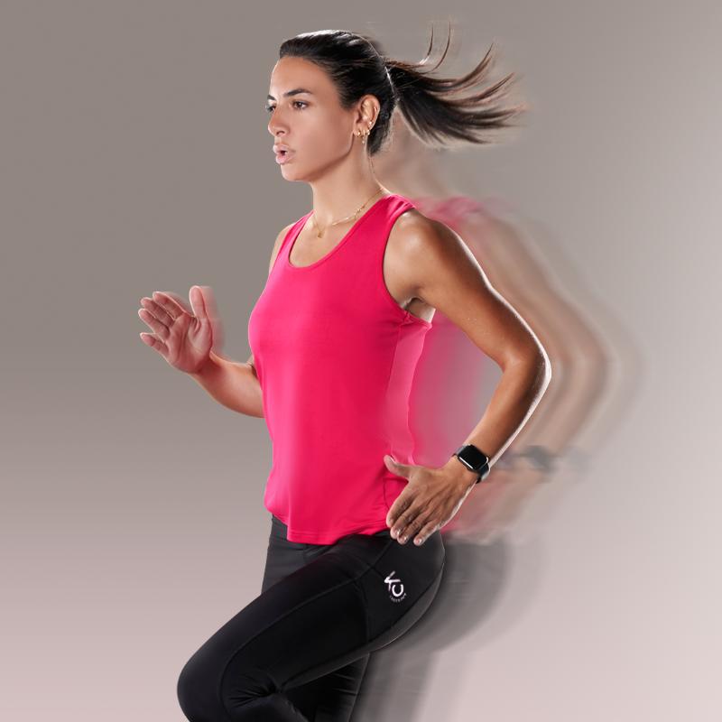 Air Tank Sleeveless Shirt - Pink