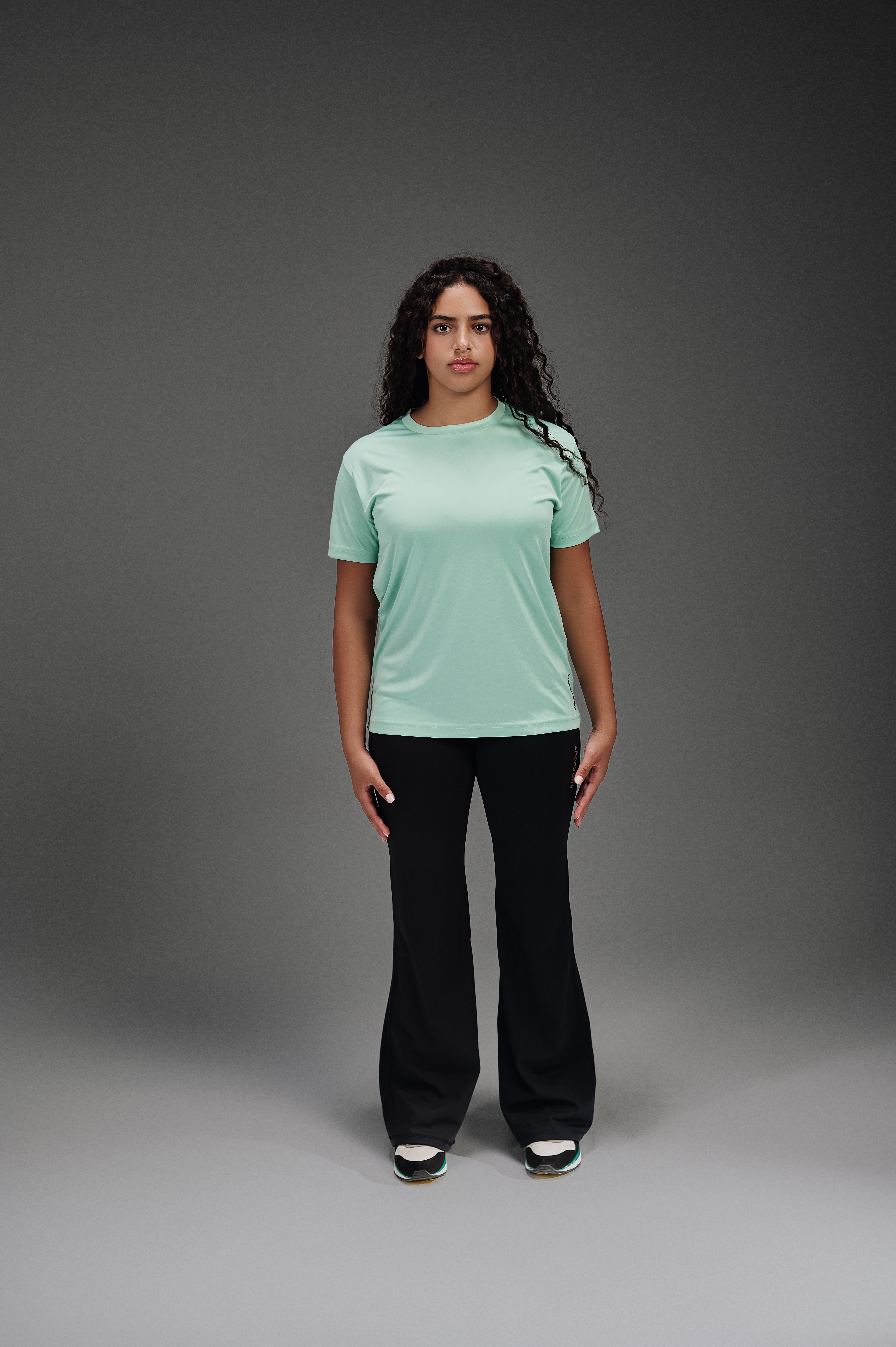 Active Cut - Half Sleeves Crew Neck T-Shirt - Mint