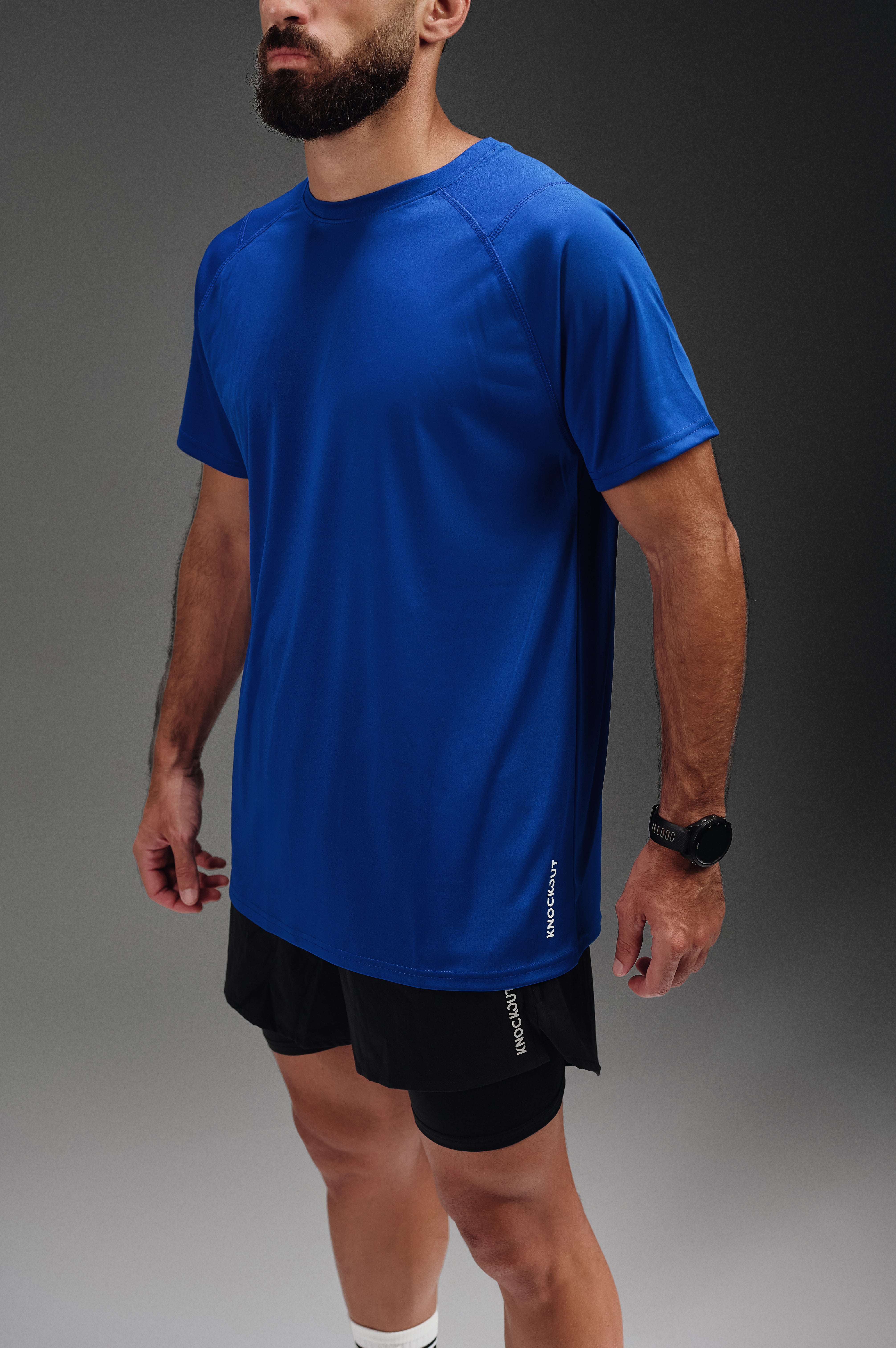 Dry Core Half Sleeves Shirt - Blue