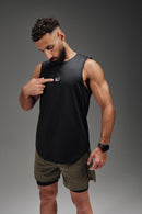 Iron Fit Sleeveless T-Shirt - Black