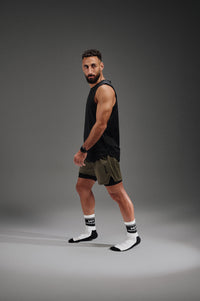 Iron Fit Sleeveless T-Shirt - Black