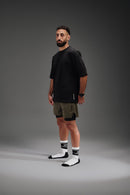 Oversize Plain T-Shirt - Black