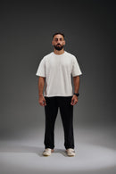 Oversize Plain T-Shirt - White