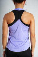 Breathe Fit - Stick Tank Top - Light Purple