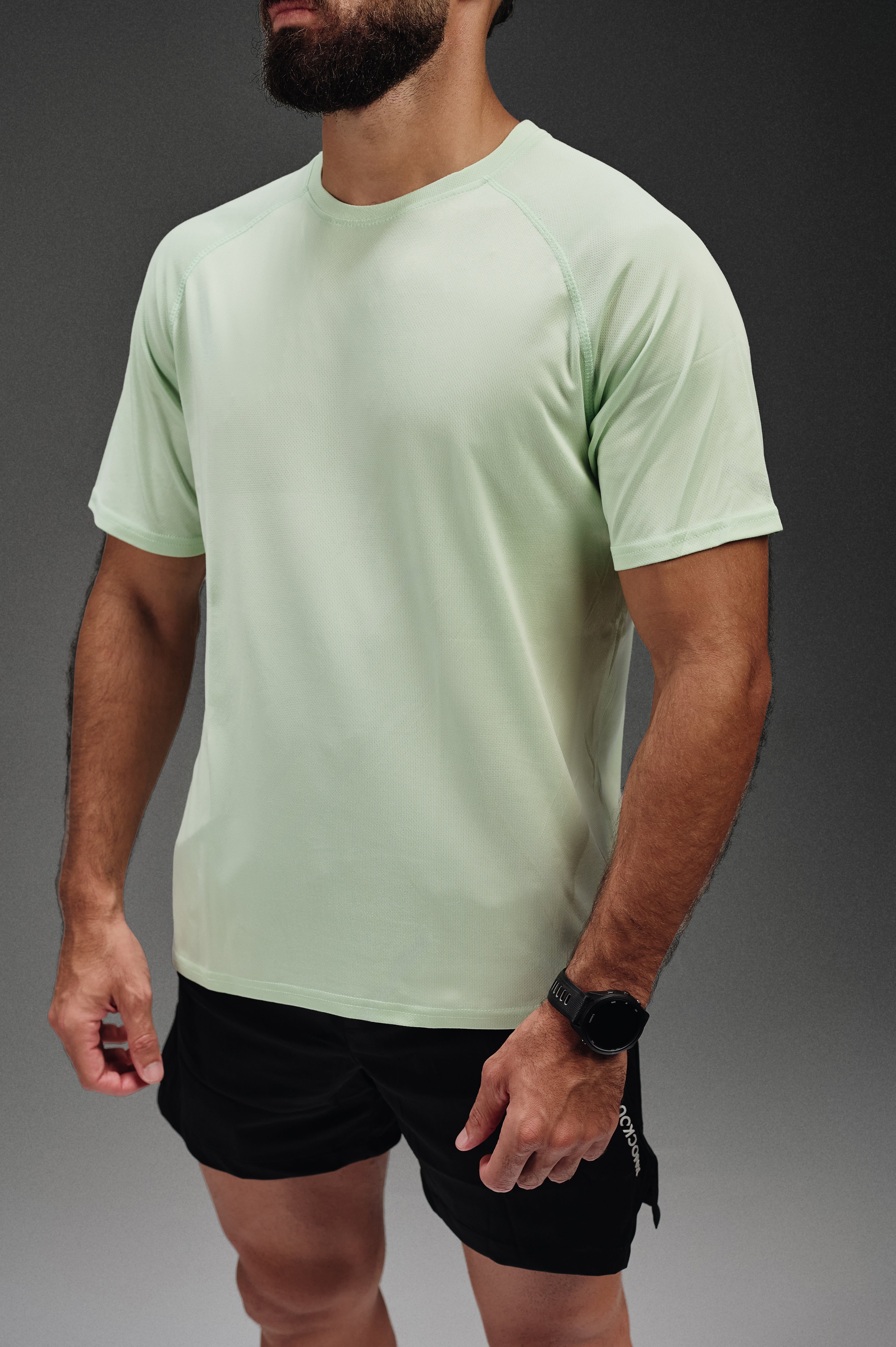 Dry Core Half Sleeves Shirt - Light Mint
