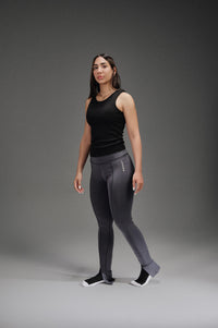 Sleeveless Ribbed Tank - Black