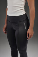 Open Leg Leggings - Dark Grey