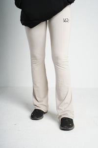 Flairish Leggings - Beige