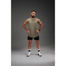 Iron Fit Sleeveless T-Shirt - Greenish Gray