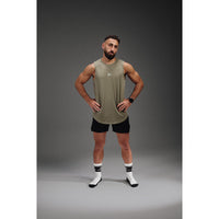 Iron Fit Sleeveless T-Shirt - Greenish Gray