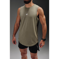 Iron Fit Sleeveless T-Shirt - Greenish Gray