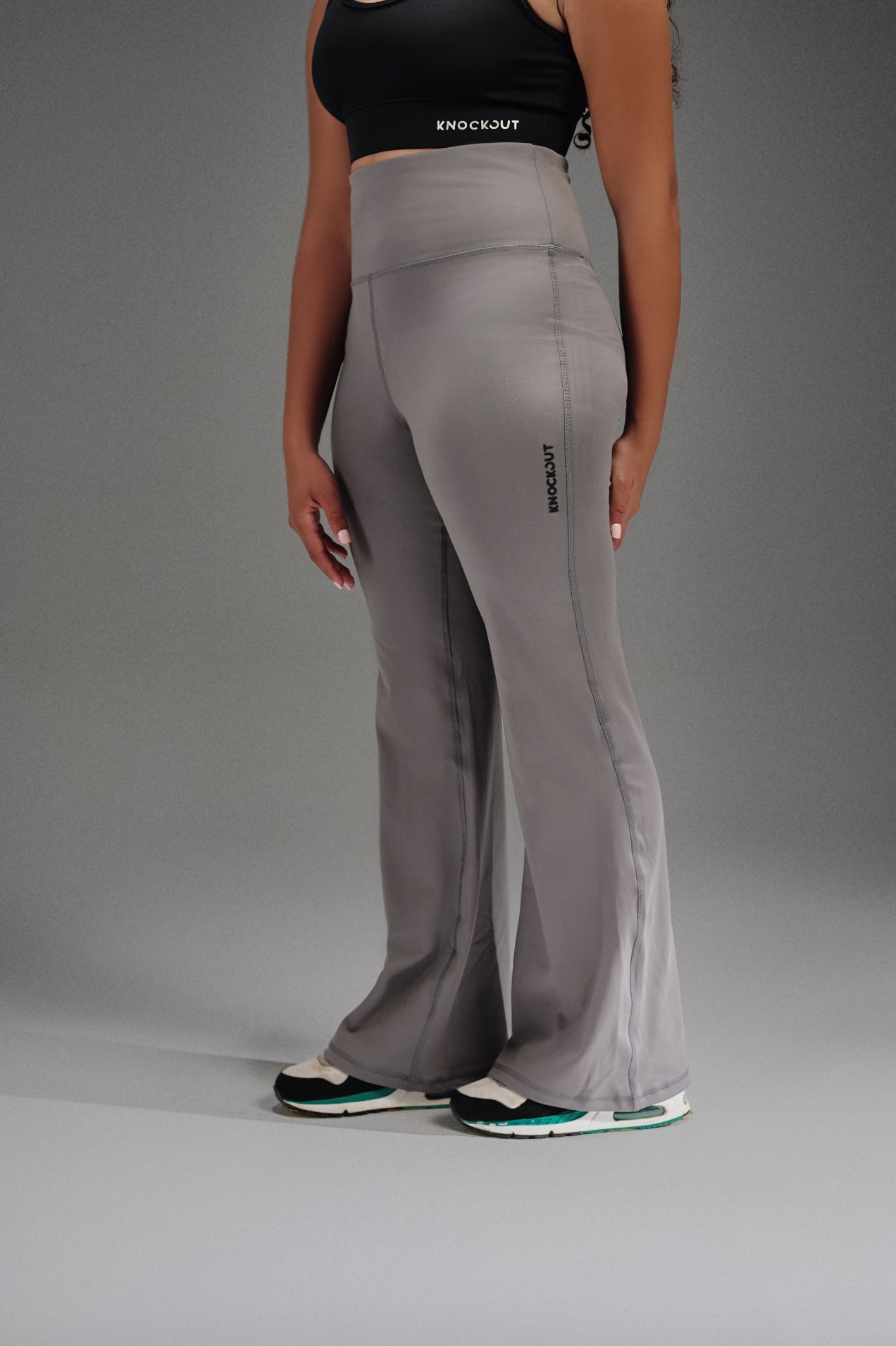 Flairish Leggings - Dark Grey