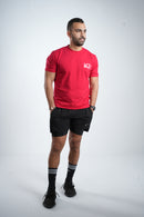 Half Sleeves Regular Fit - Red