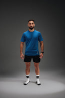 Dry core half sleeves shirt - Light Blue