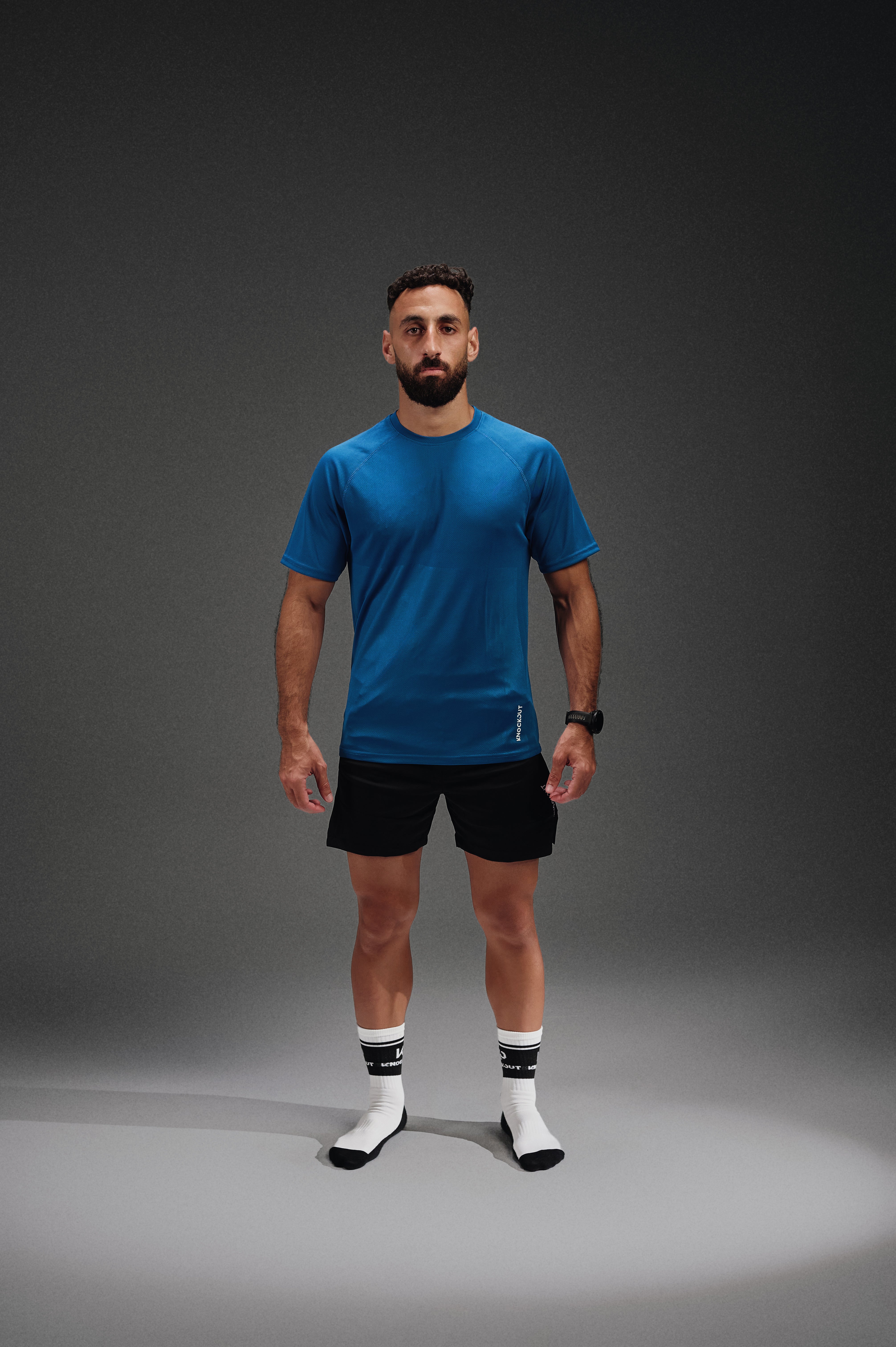 Dry core half sleeves shirt - Light Blue