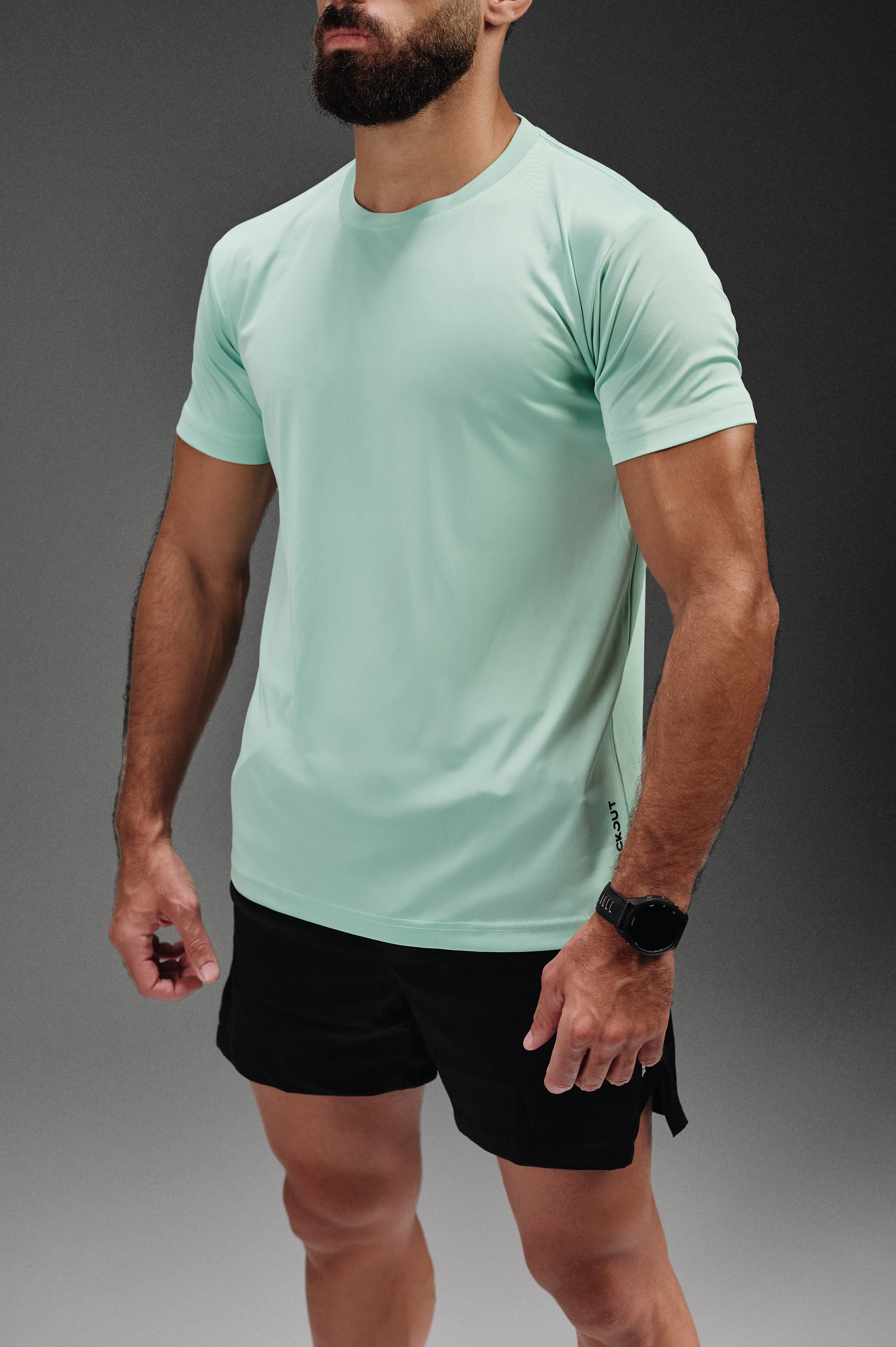 Dry core half sleeves shirt - Mint