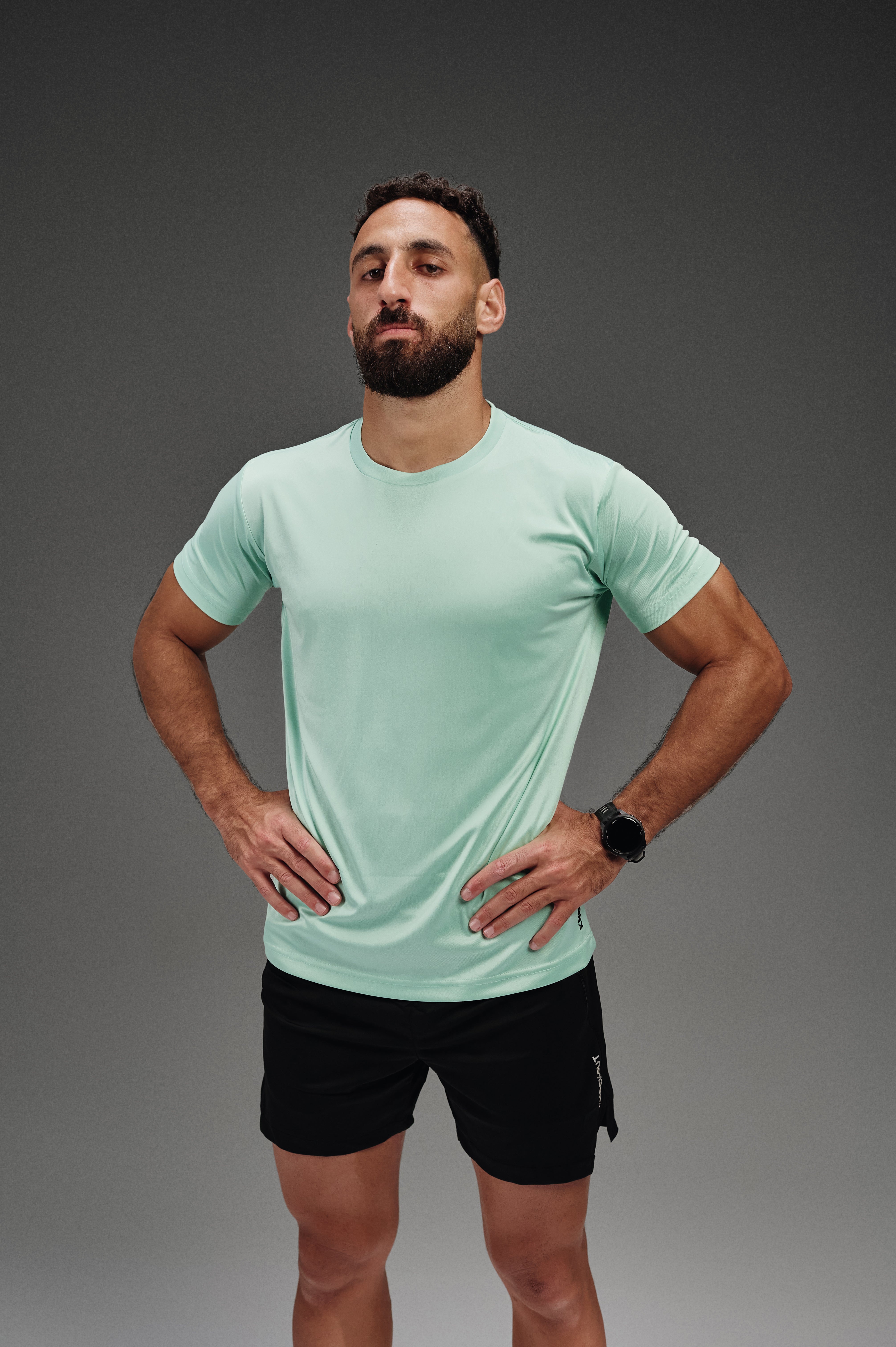 Dry core half sleeves shirt - Mint