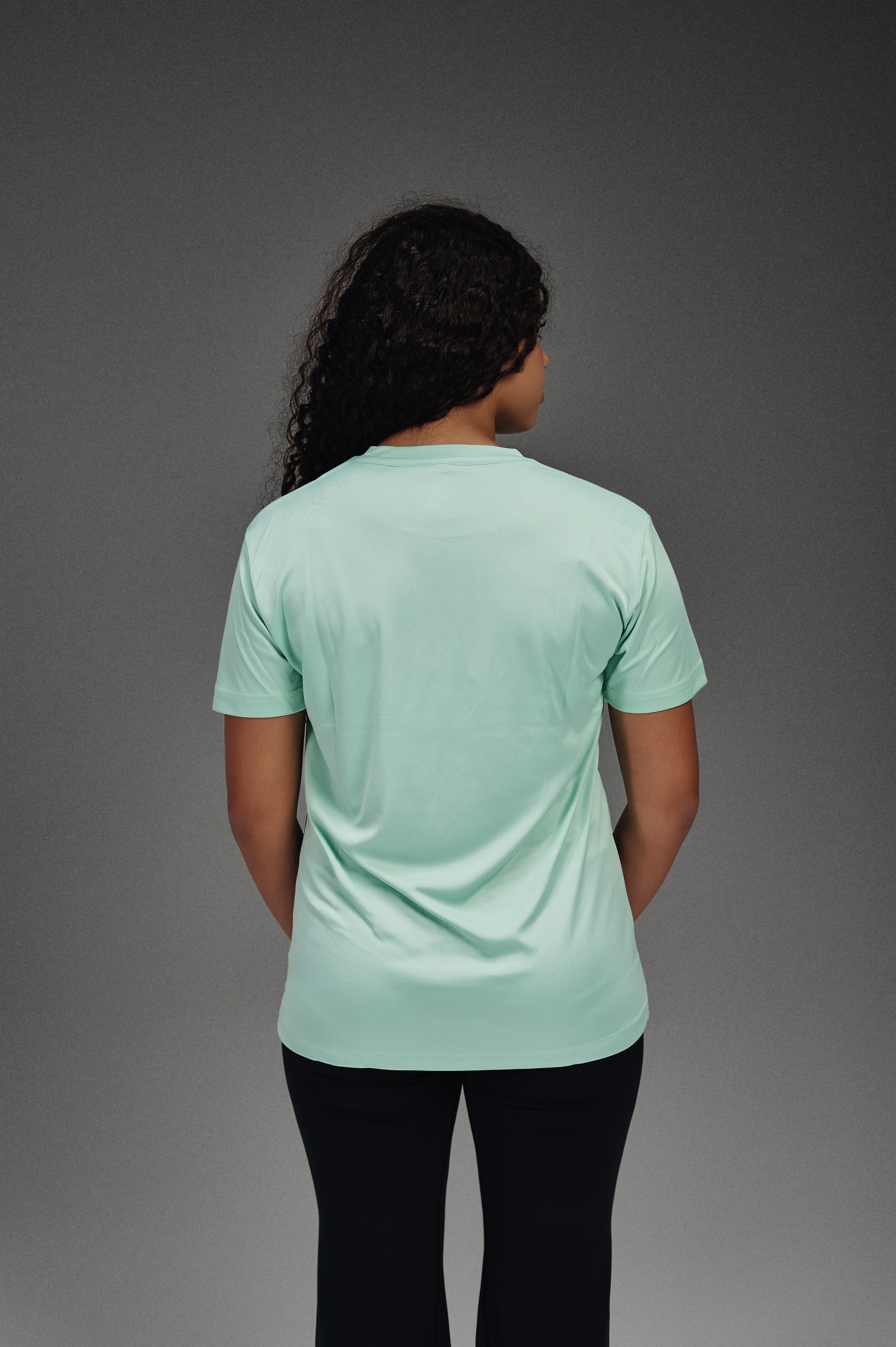 Active Cut - Half Sleeves Crew Neck T-Shirt - Mint