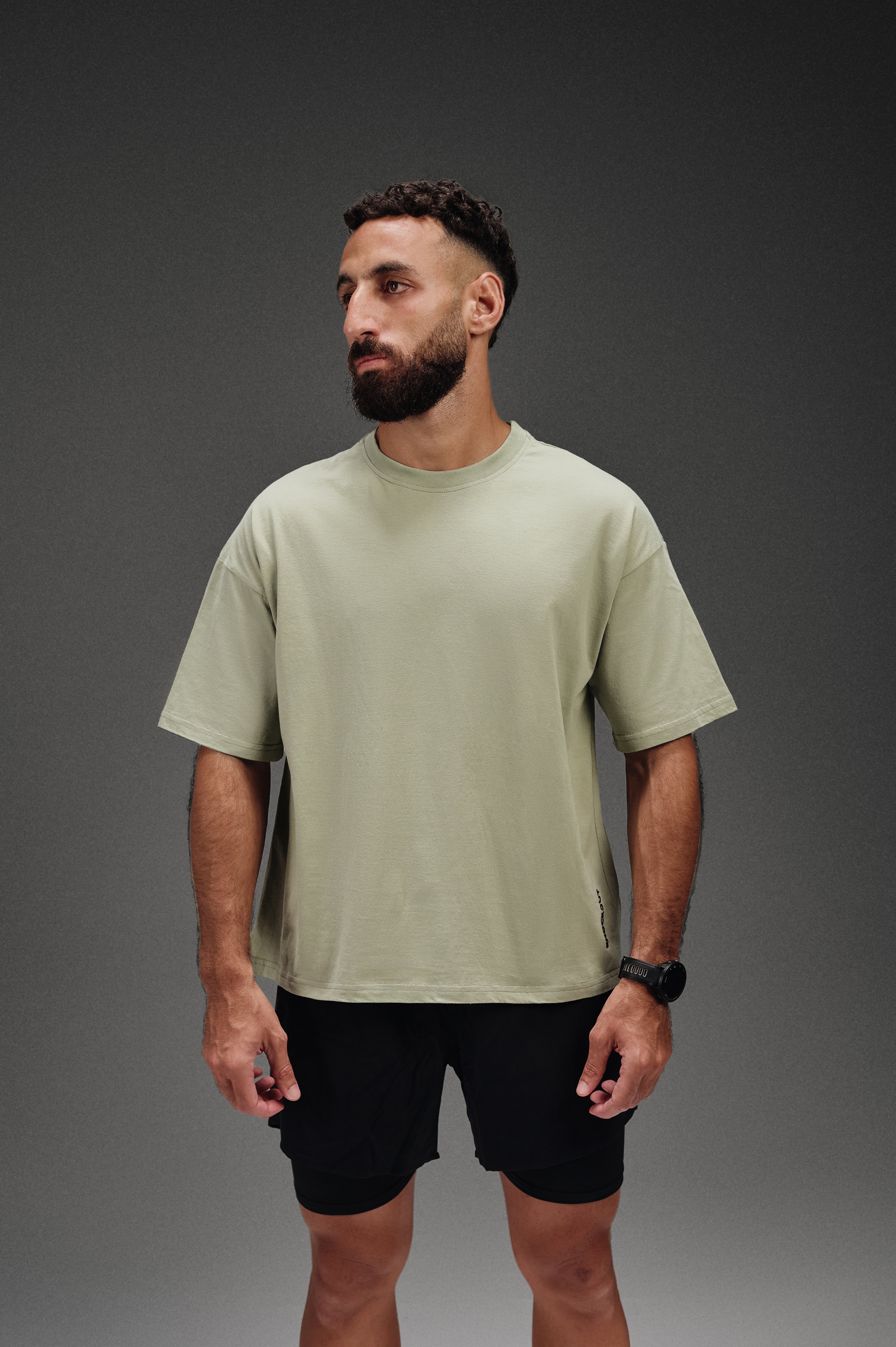 Oversize Plain T-Shirt - Mint