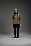 Powered Long Sleeves T-Shirt - Olive