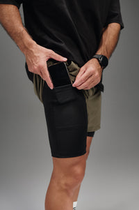 Gear-Up 2in1 Short - Olive