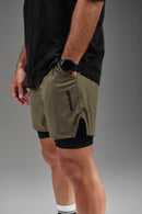 Gear-Up 2in1 Short - Olive