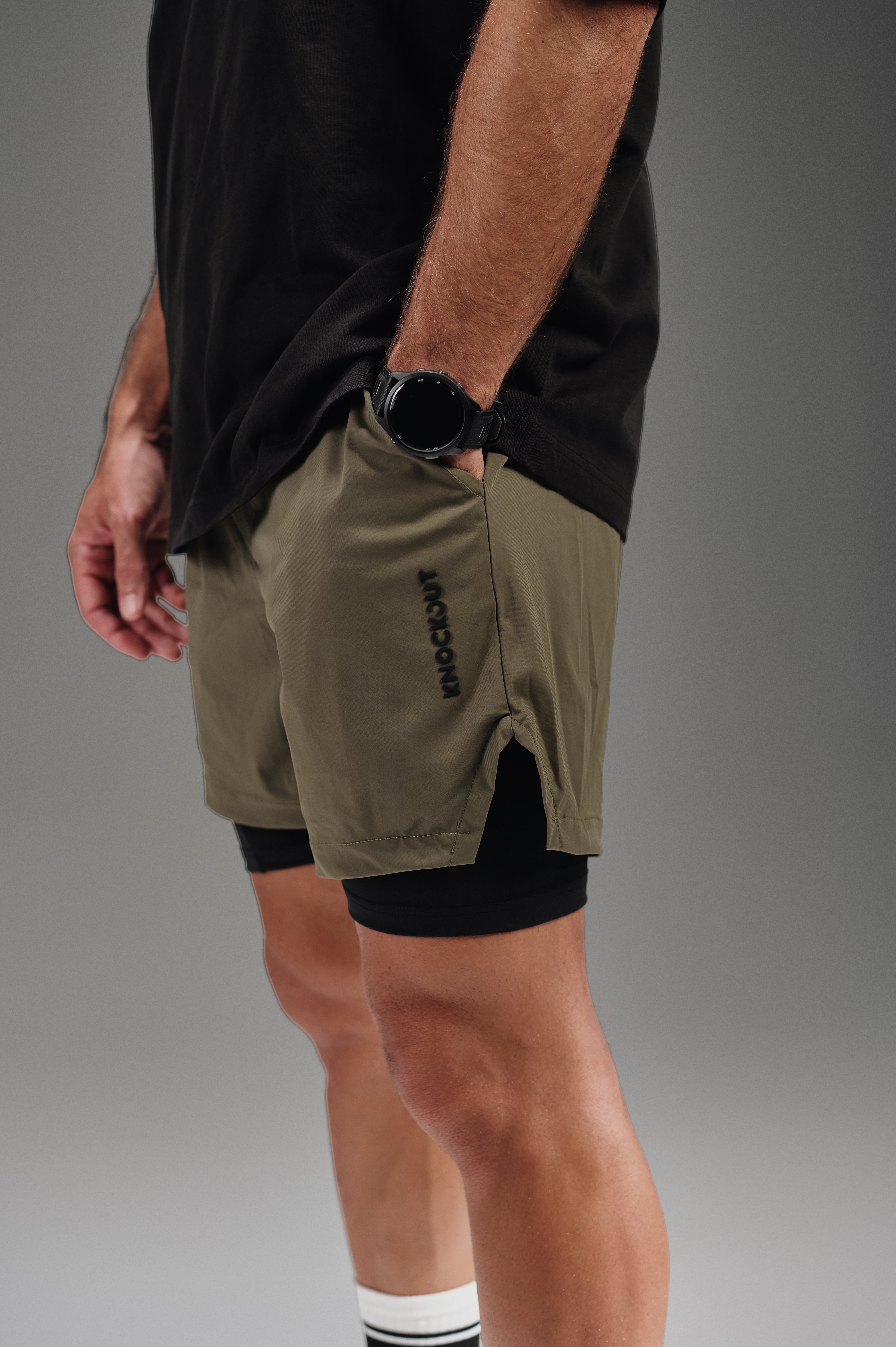 Gear-Up 2in1 Short - Olive