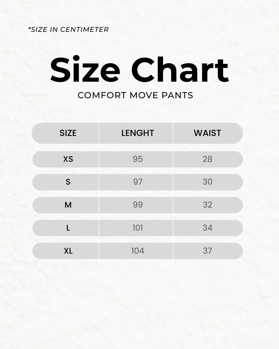 SIZE_CHART - knockout