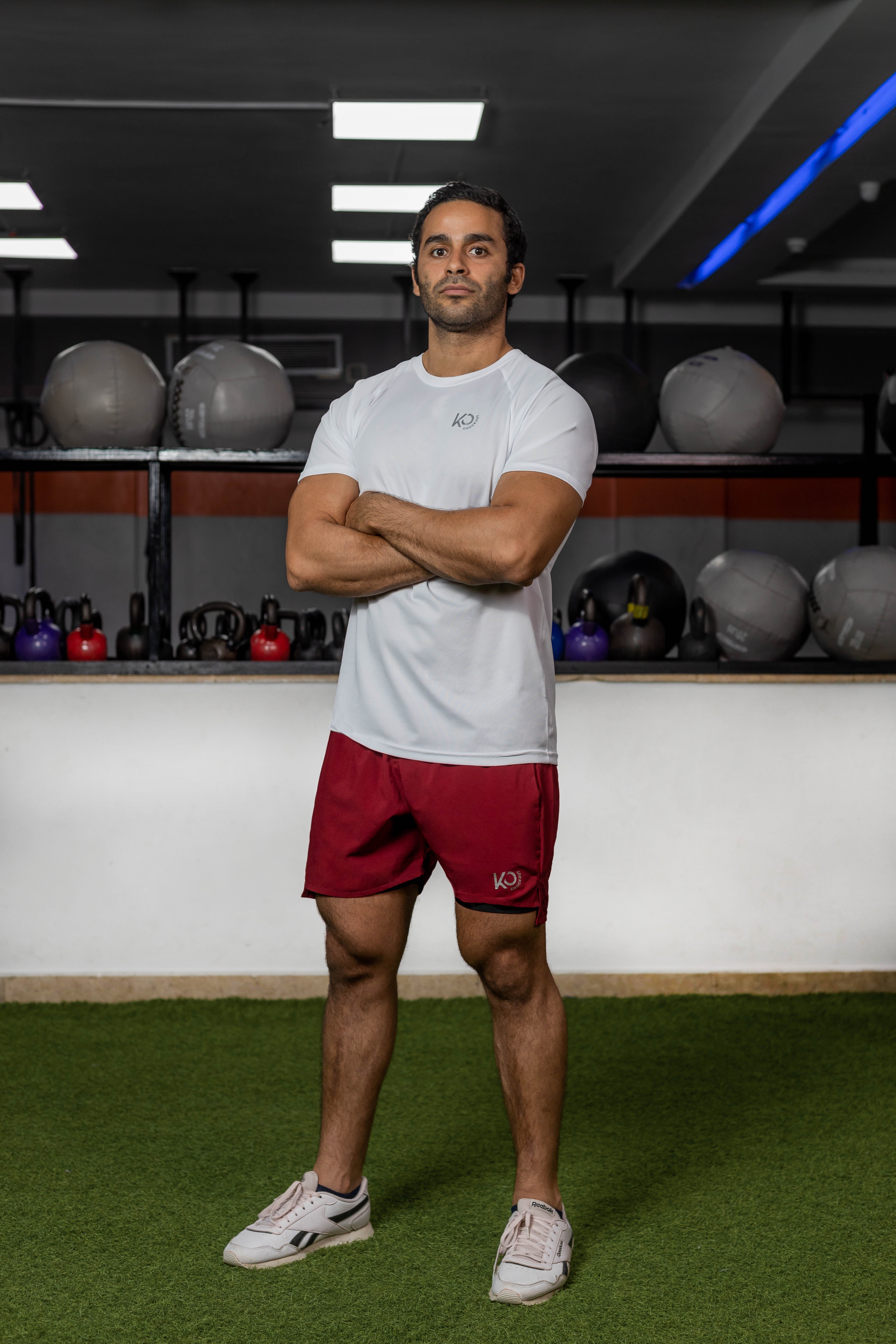 Gear-Up 2in1 Short - Burgundy
