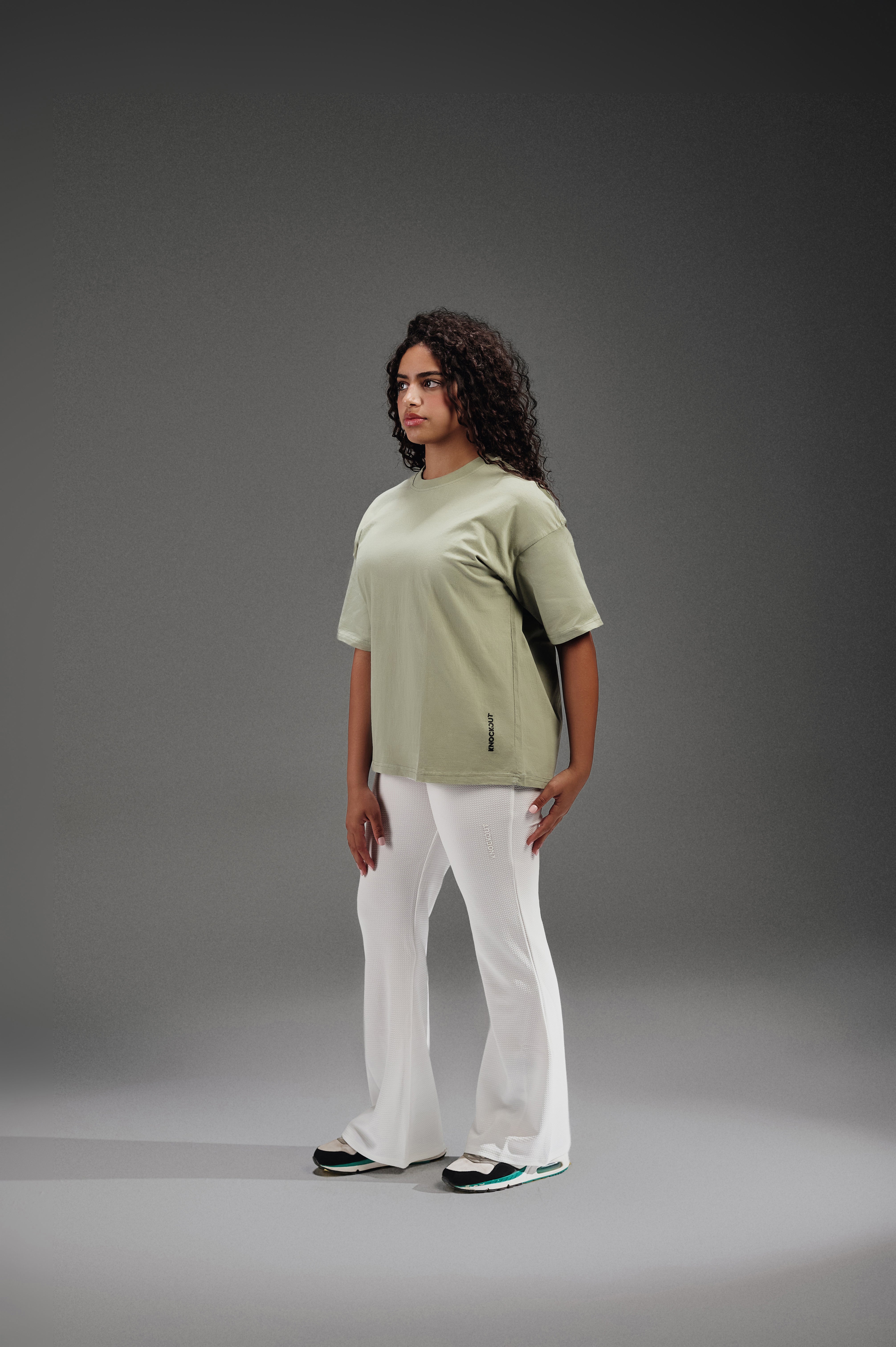 Oversize Plain T-Shirt - Mint