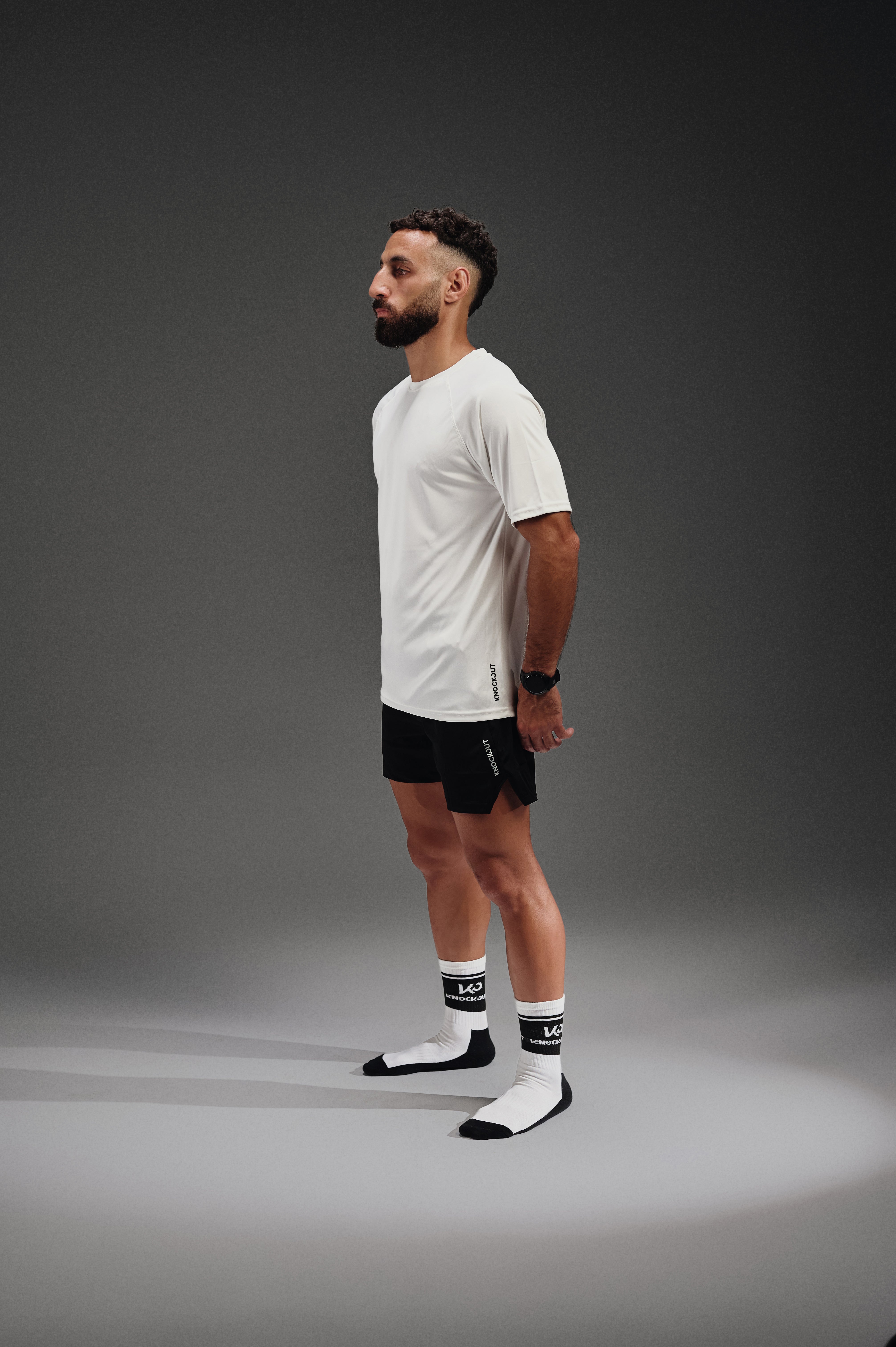 Dry Core Half Sleeves Shirt - White