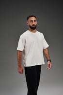 Oversize Plain T-Shirt - White