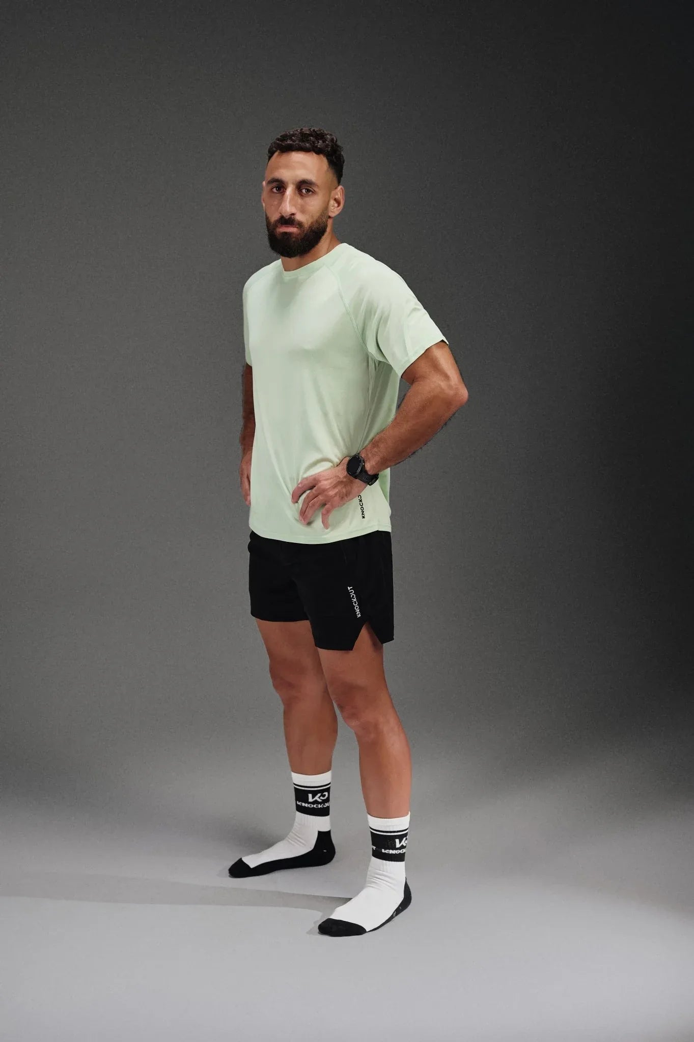 Dry Core Half Sleeves Shirt - knockout