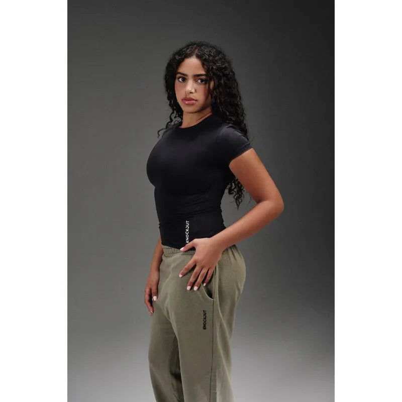 Fitted Baby Tee - knockout