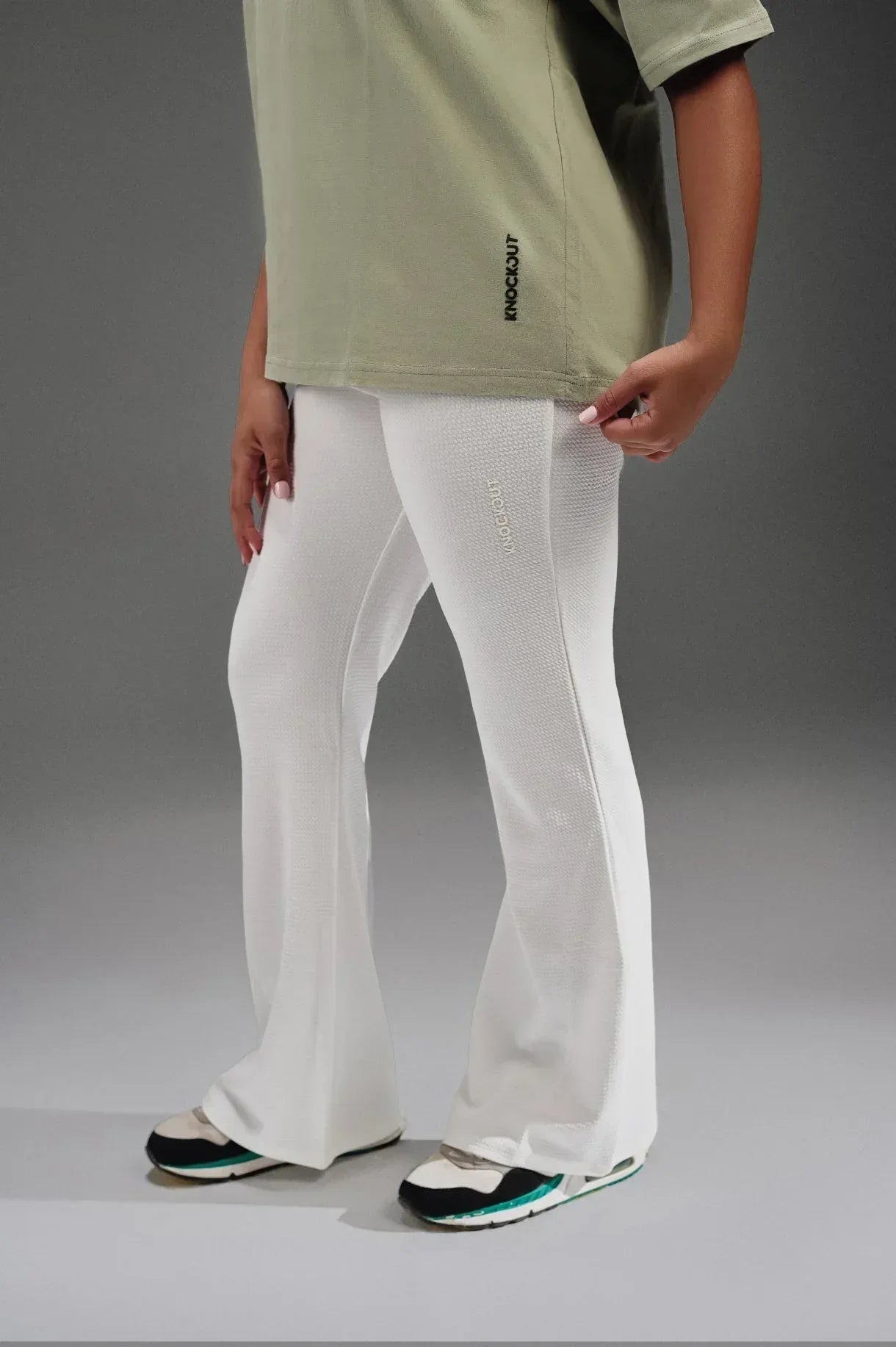 Flairish Patterned Leggings - knockout