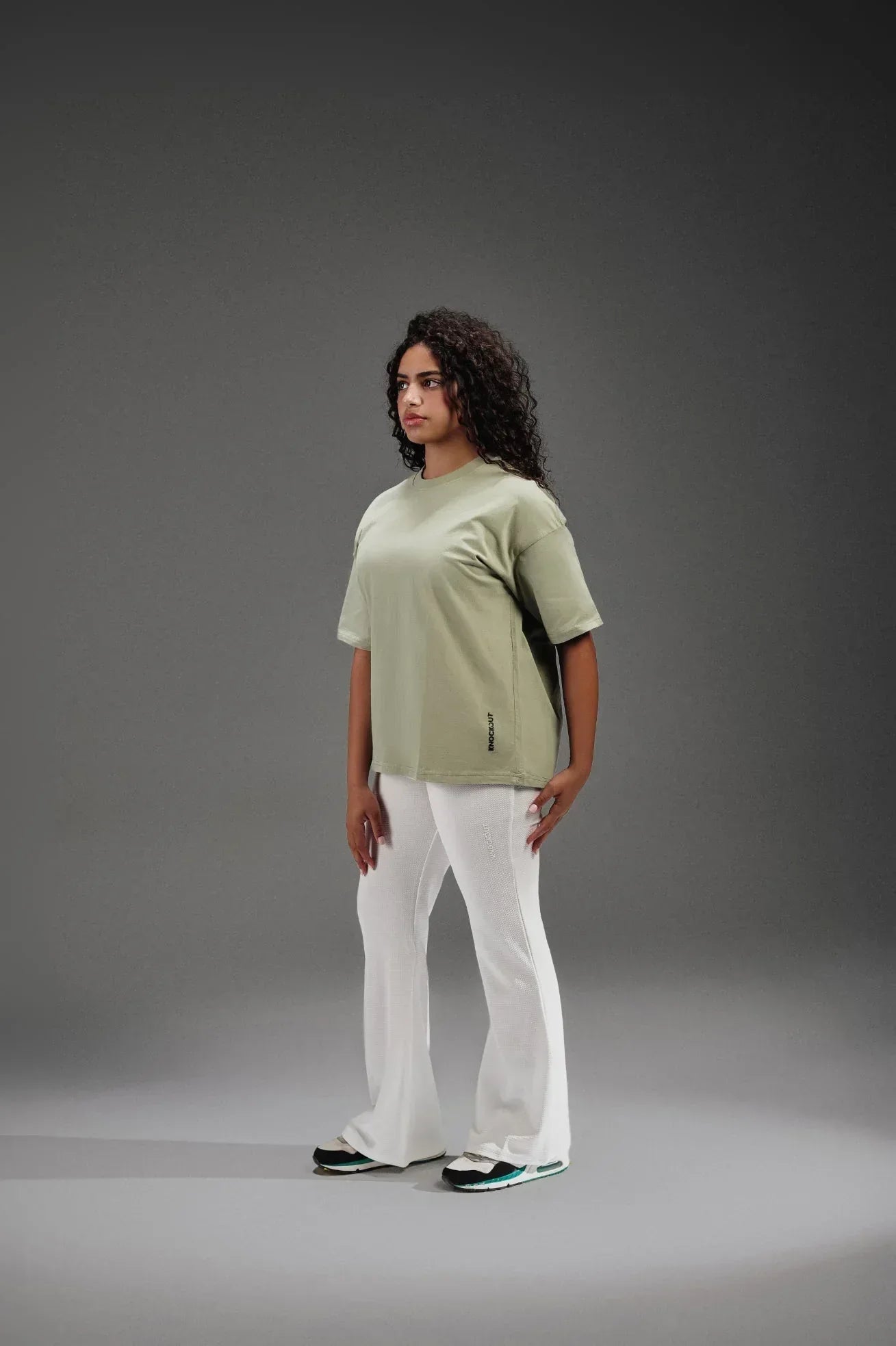 Flairish Patterned Leggings - knockout