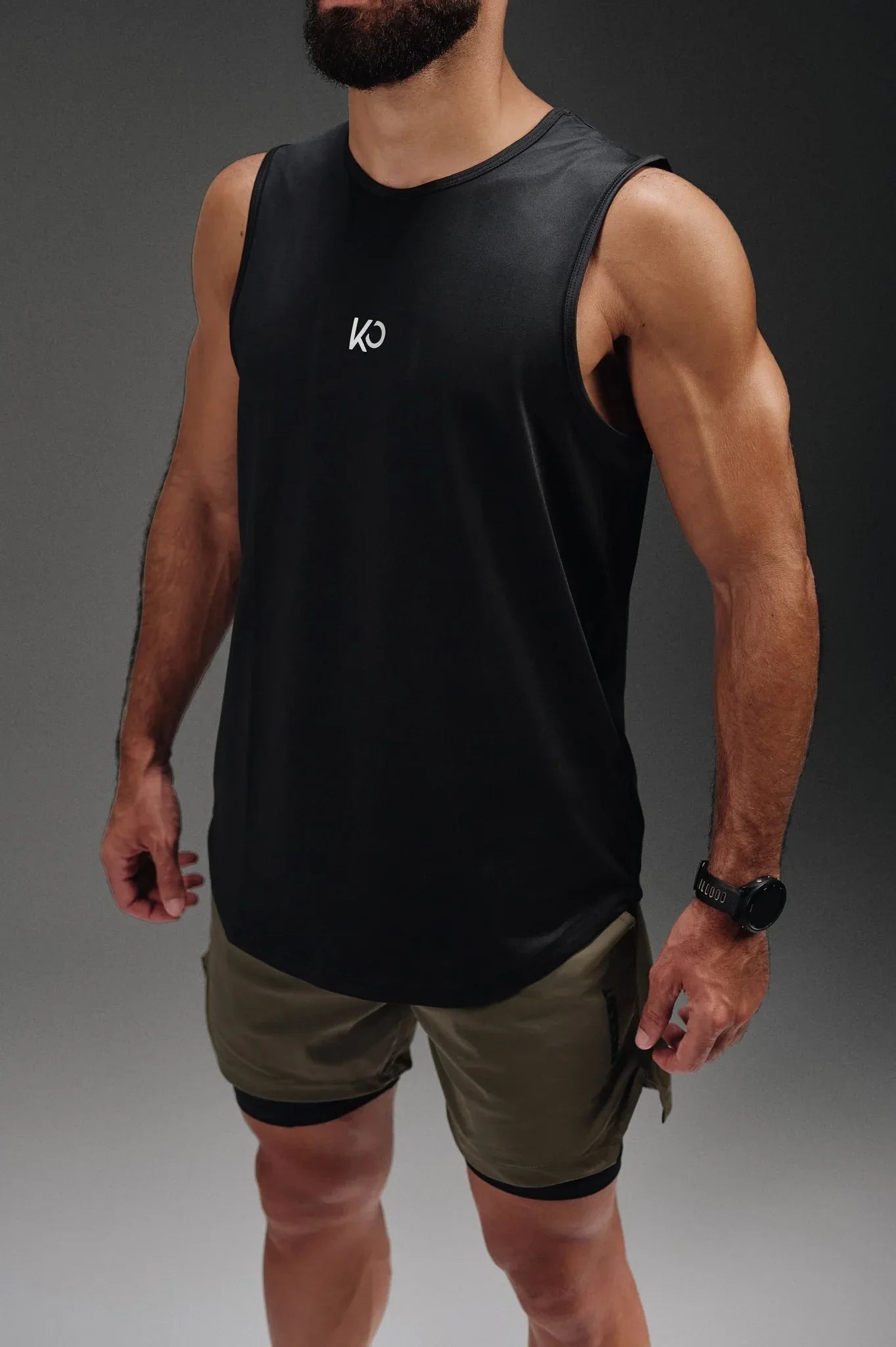 Iron Fit Sleeveless T-Shirt - knockout