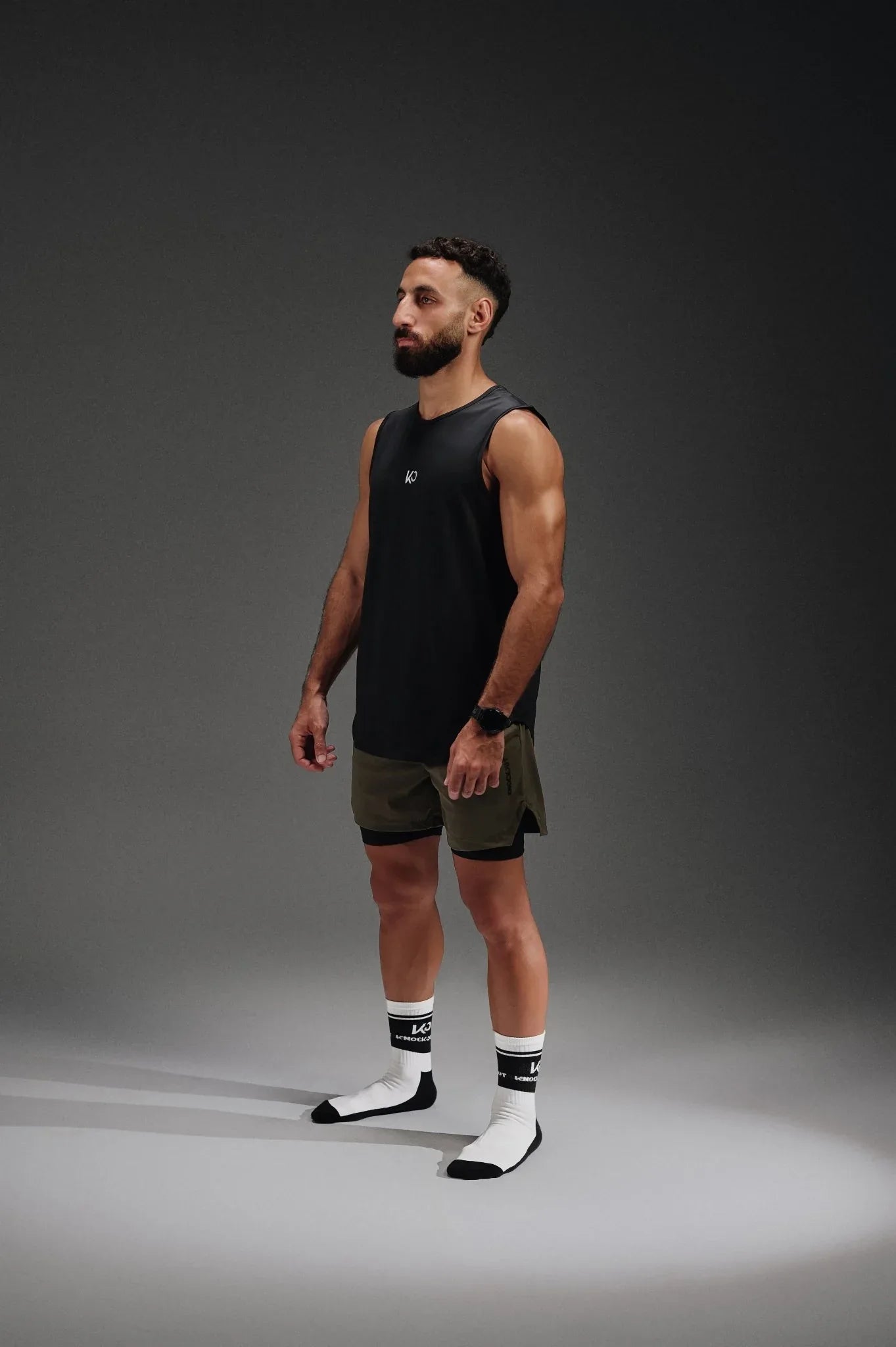 Iron Fit Sleeveless T-Shirt - knockout