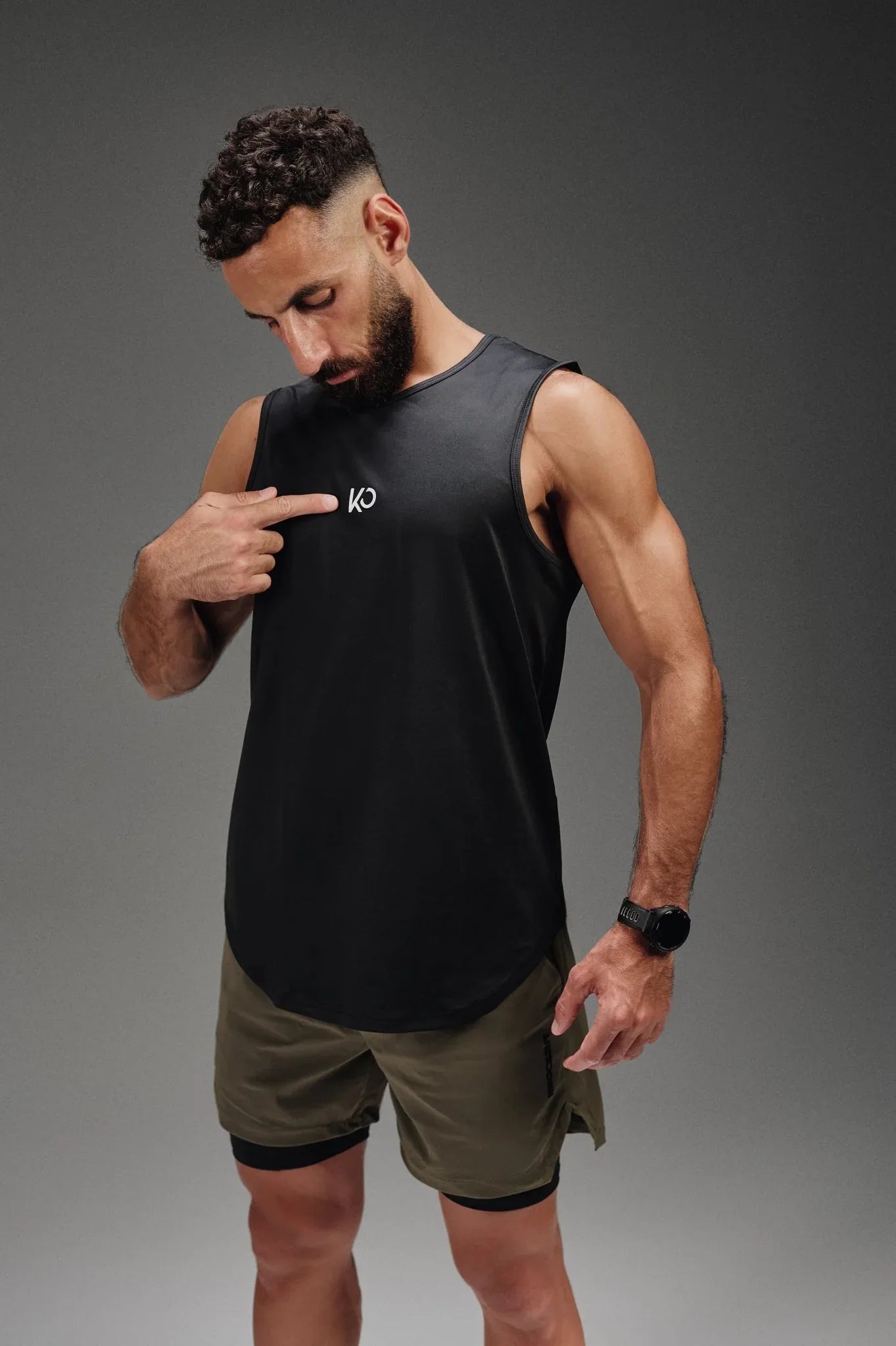 Iron Fit Sleeveless T-Shirt - knockout