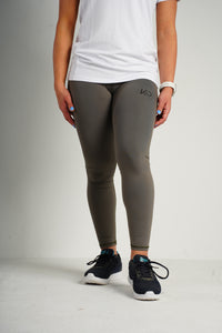 Pro Plain Leggings - Olive