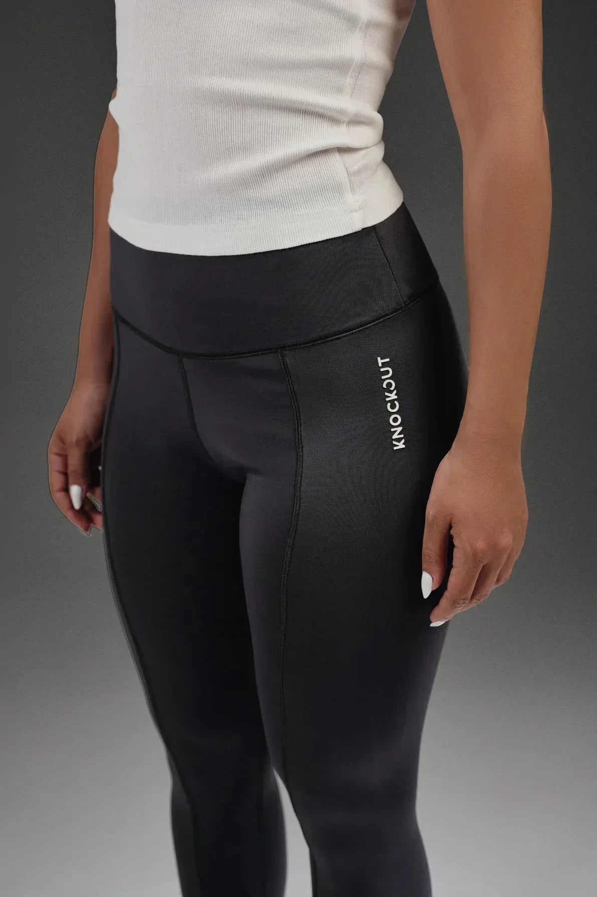 Open Leg Leggings - knockout