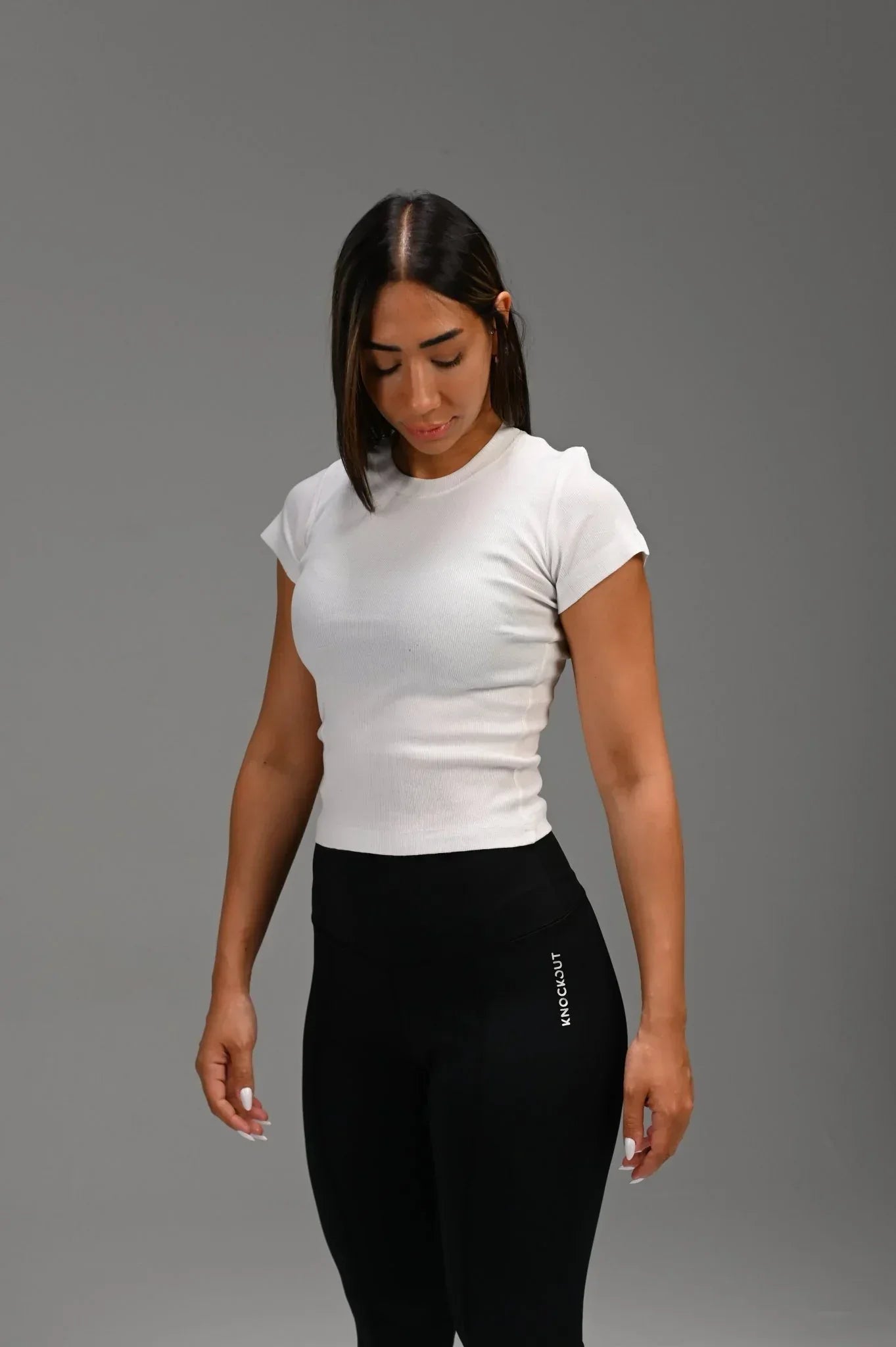 Open Leg Leggings - knockout