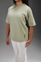 Over-Size Plain T-Shirt - knockout