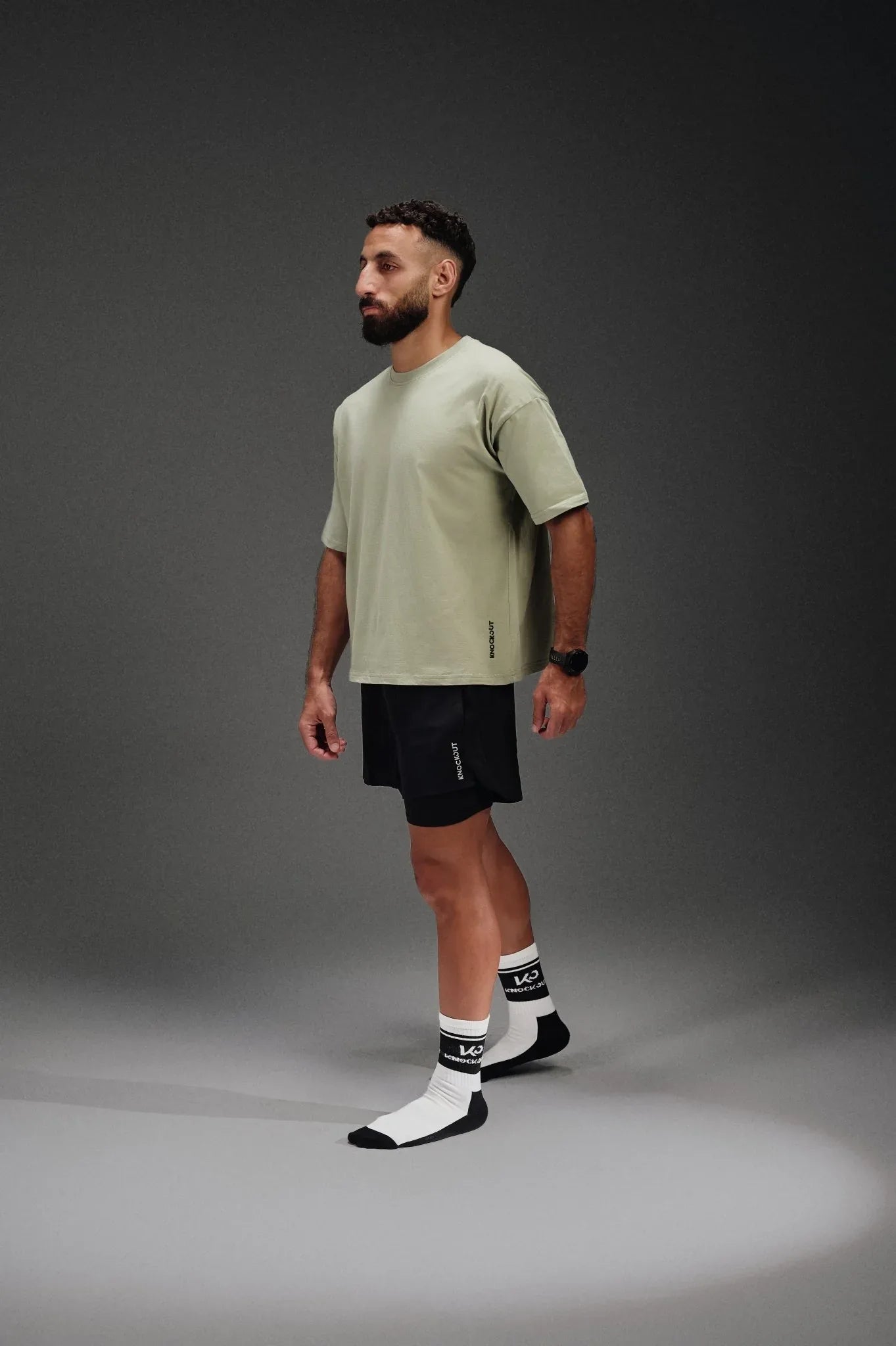 Oversize Plain T-Shirt - knockout