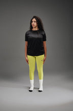 Pro Plain Leggings Yellow - knockout