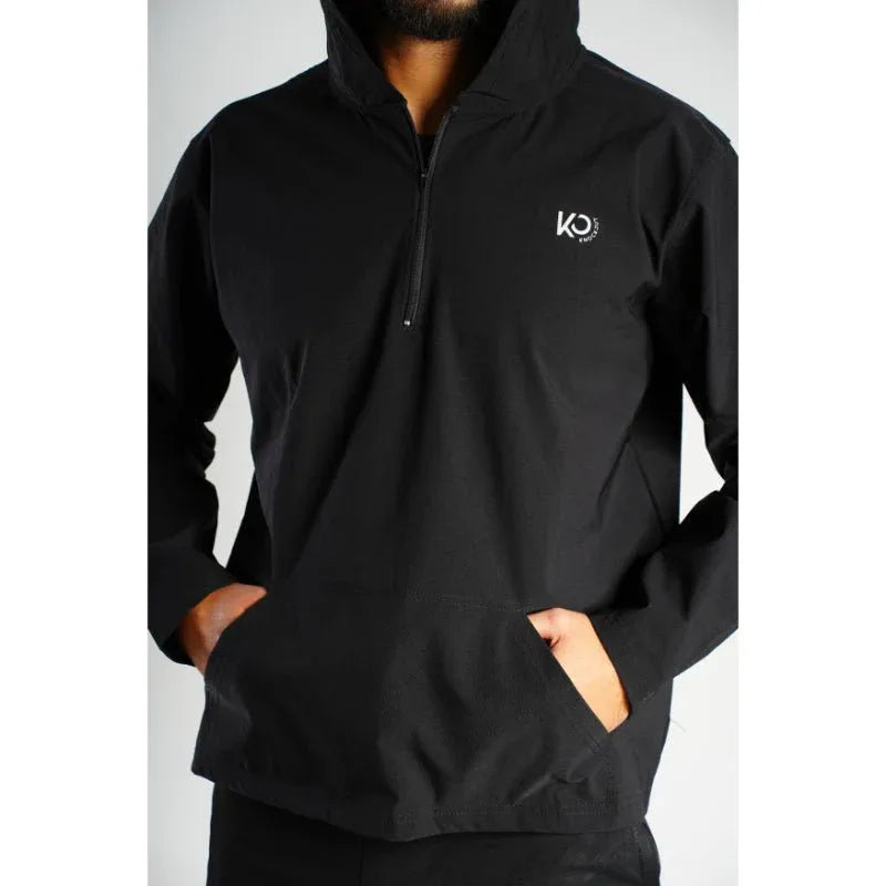 Water Proof Quarter Zipper Jacket - knockout