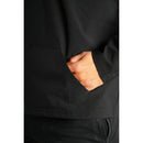 Water Proof Quarter Zipper Jacket - Black